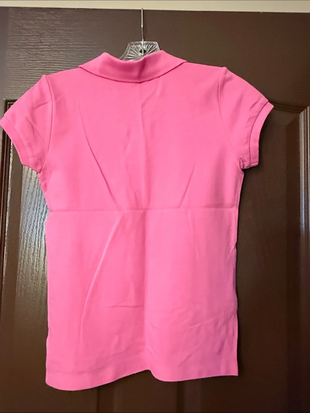 Ralph Lauren Hot Pink Girls Polo with Aqua Pony